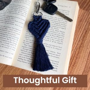 Heart Keychain cum bag charm