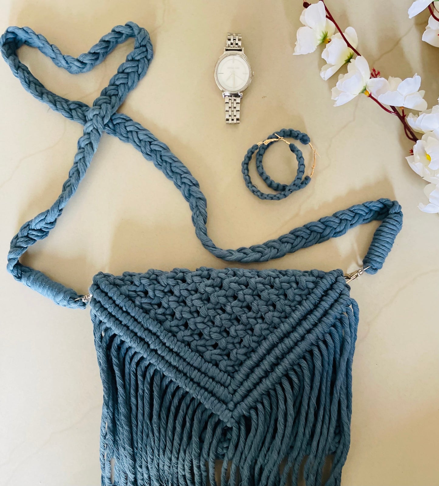Sling Bag, Blue