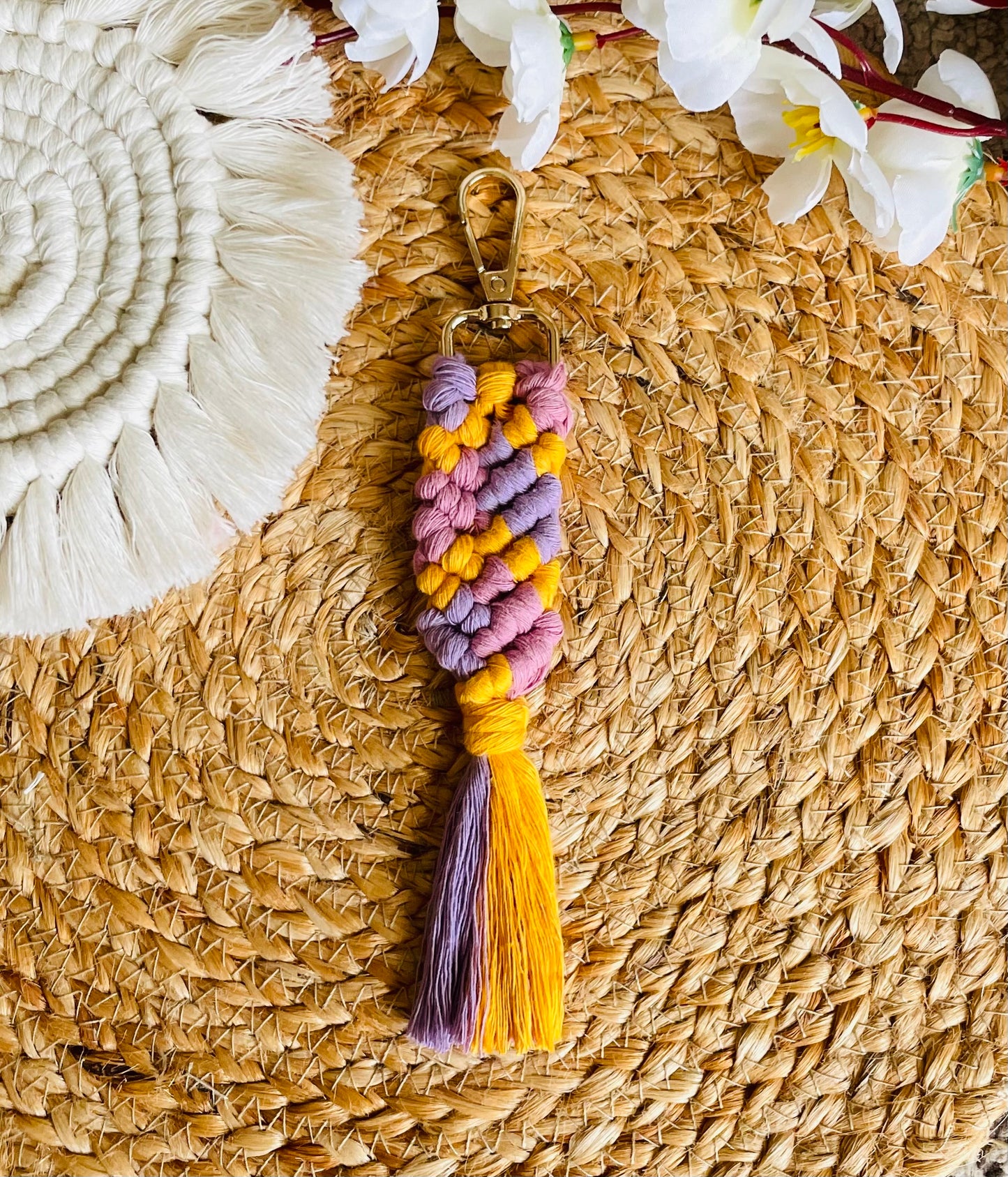 Tassel and Tail Keychains (Set of 3)