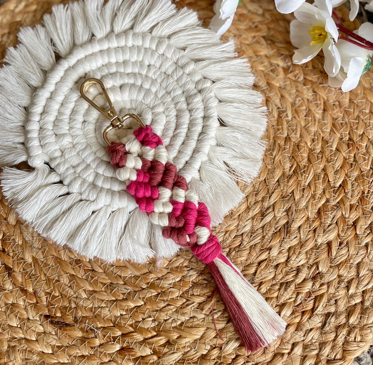 Tassel and Tail Keychains (Set of 3)