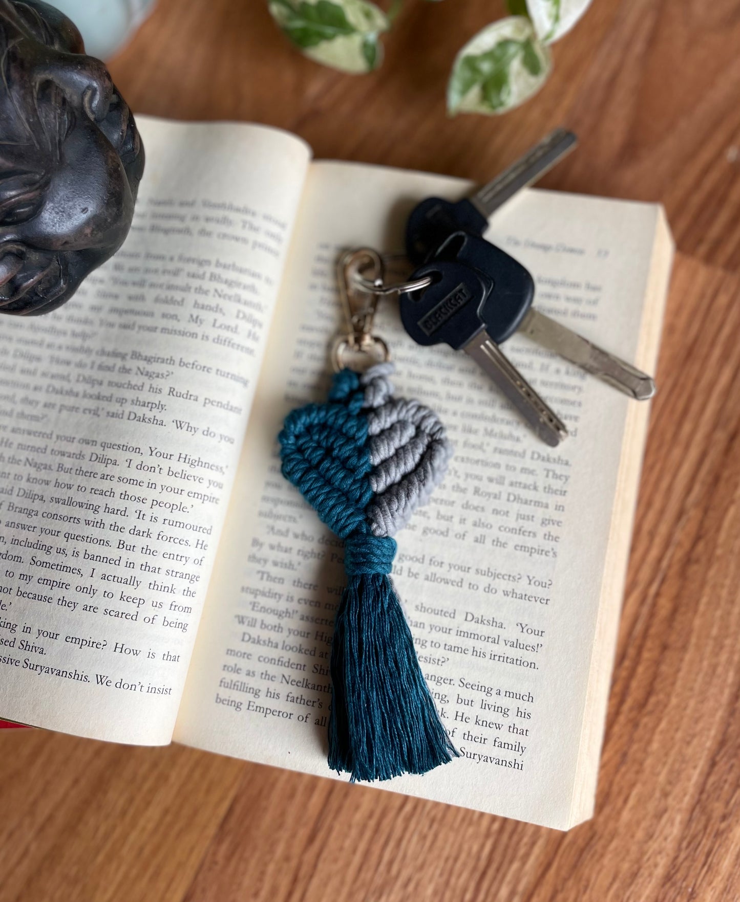 Heart Keychain - Double Shaded