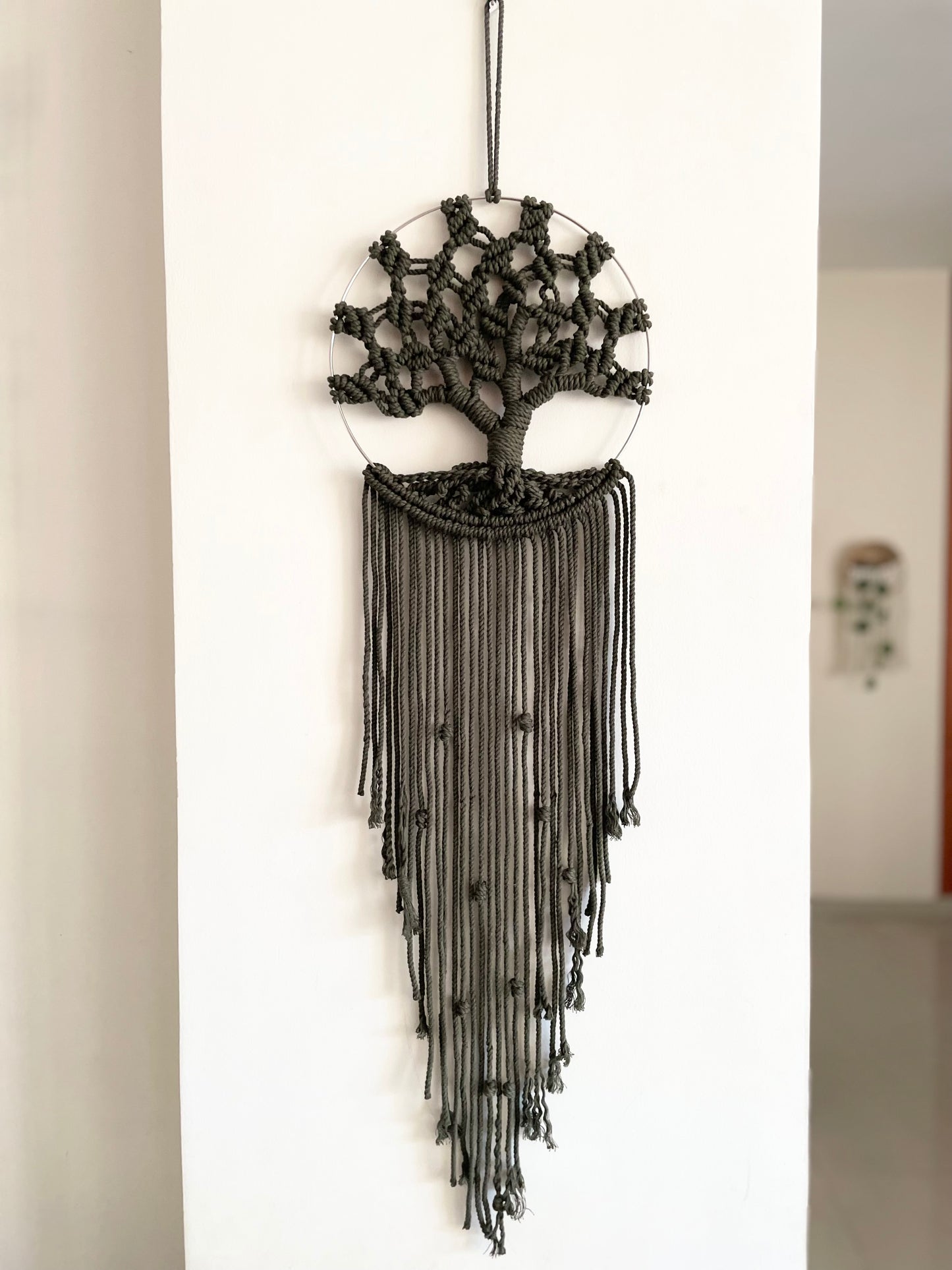 Tree of Life (Kalpavriksha ), Olive Green