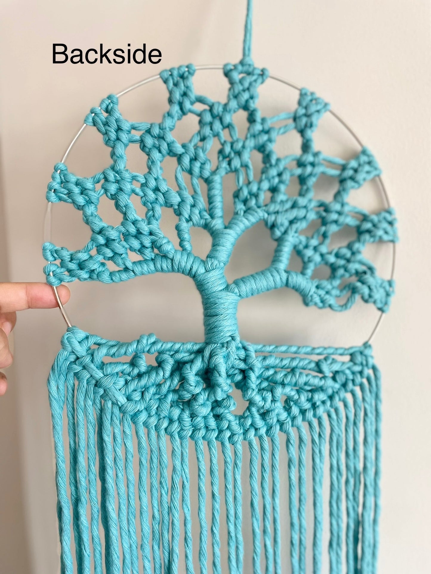 Tree of Life (Kalpavriksha ), Teal Blue