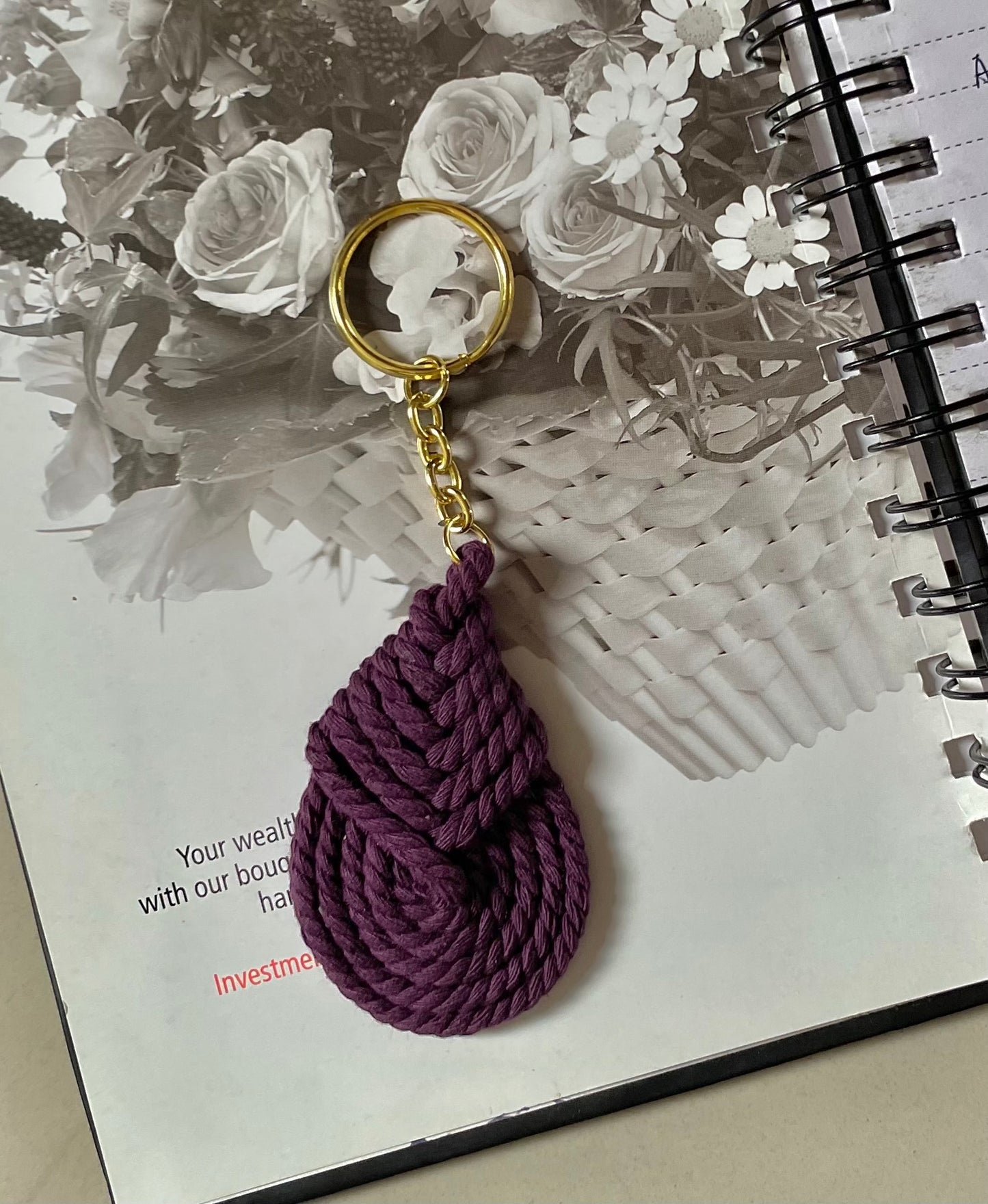Drop Keychain