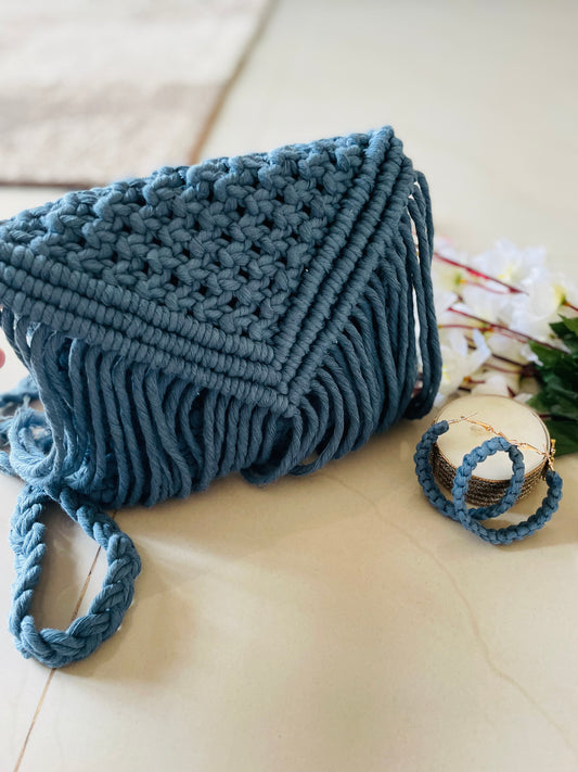 Sling Bag, Blue