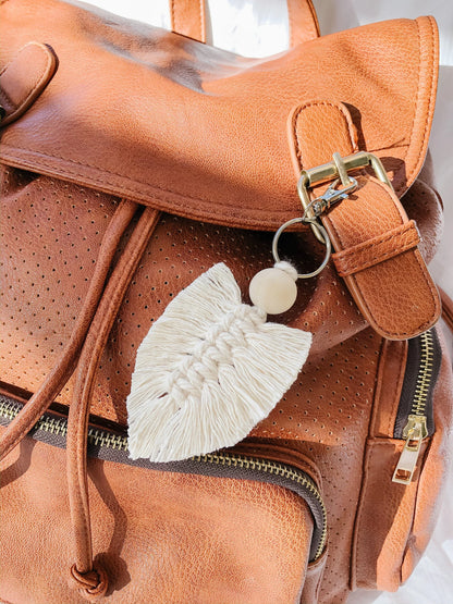 Leaf Keychain- (set of 1)